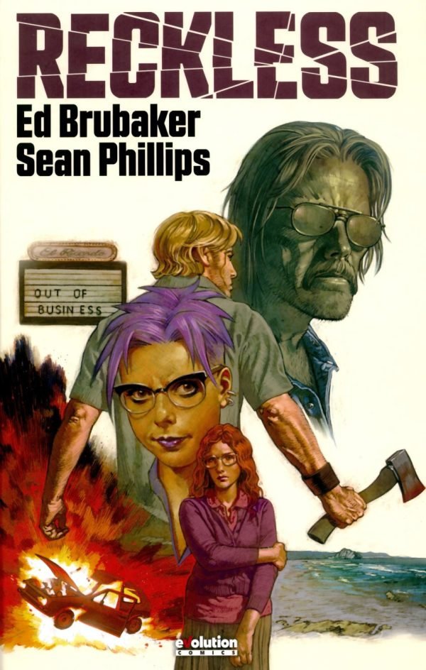 Ed Brubaker. Reckless portada