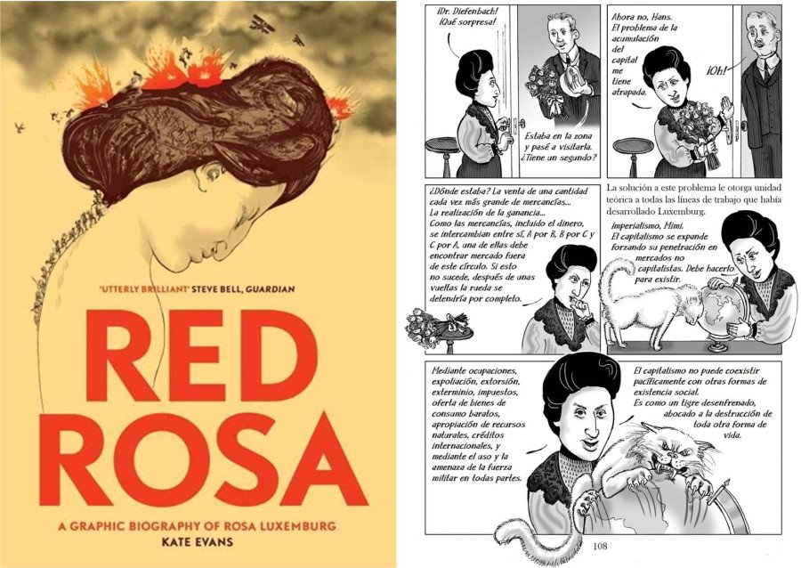 Red Rosa Portada y viñeta Red Rosa Portada y viñeta