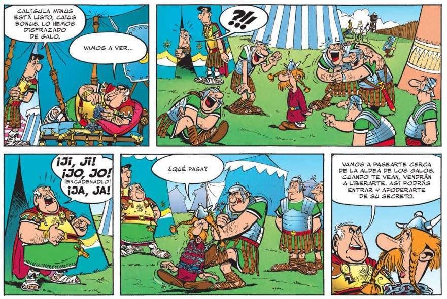 Romanos en Astérix