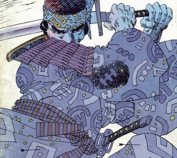 Ronin de Frank Miller Portada #3 Mejores Cómics de Samuráis. Ronin de Frank Miller Portada #3