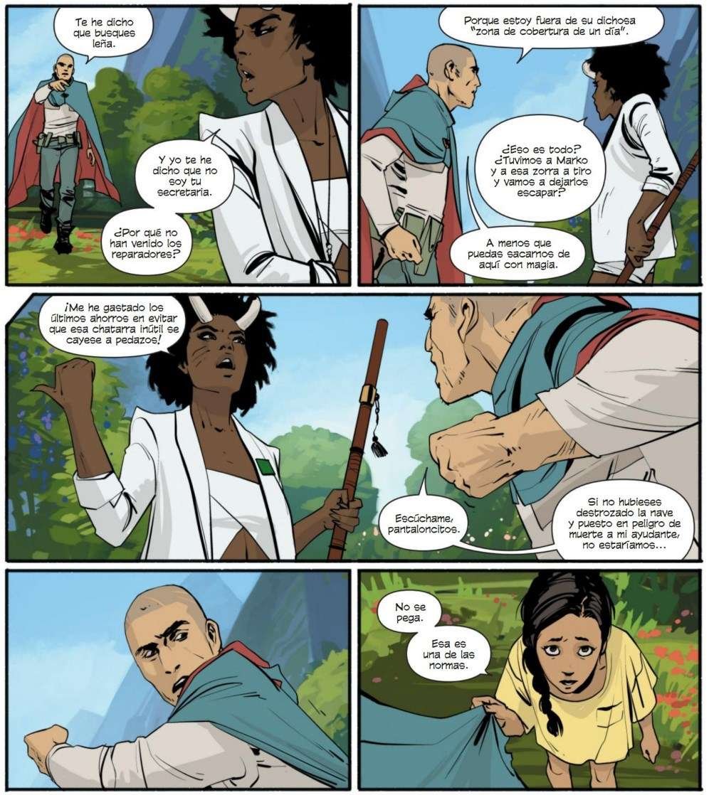 Sociedad actual reflejada en Saga