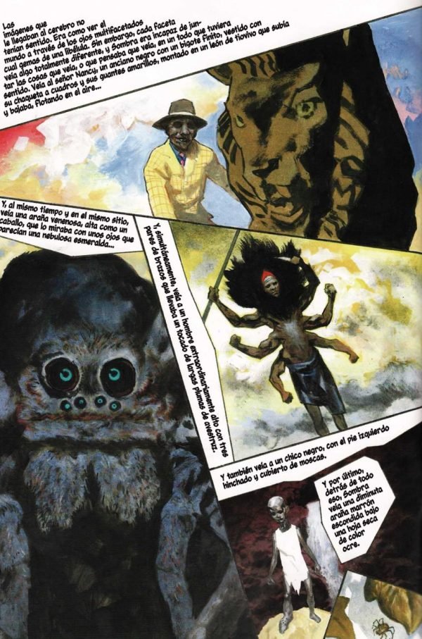 La mitología en los cómics. Sr. Nancy es Anansi