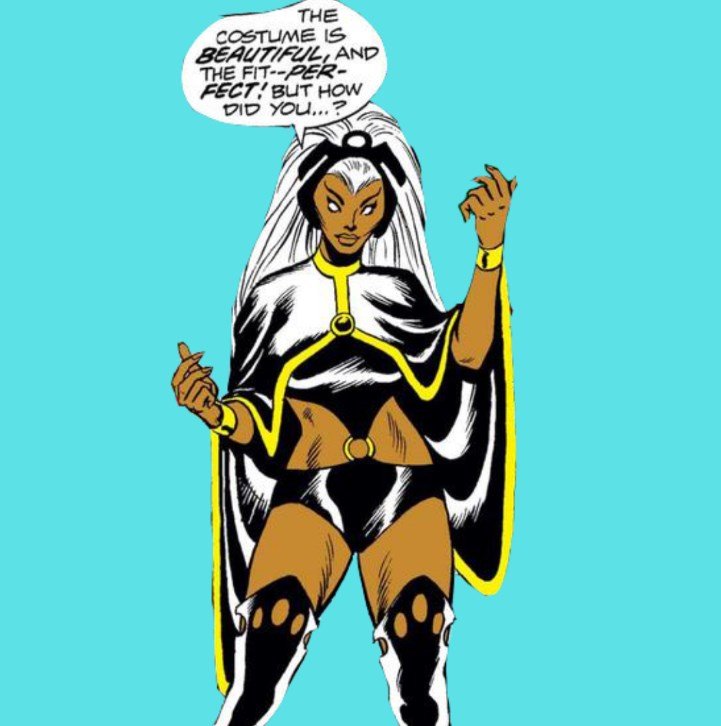 Mujeres en cómics. Storn (Ororo Munroe)-1975