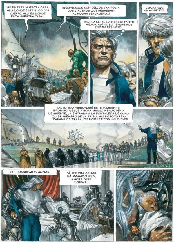 Suicidio en La Casta de Los Metabarones