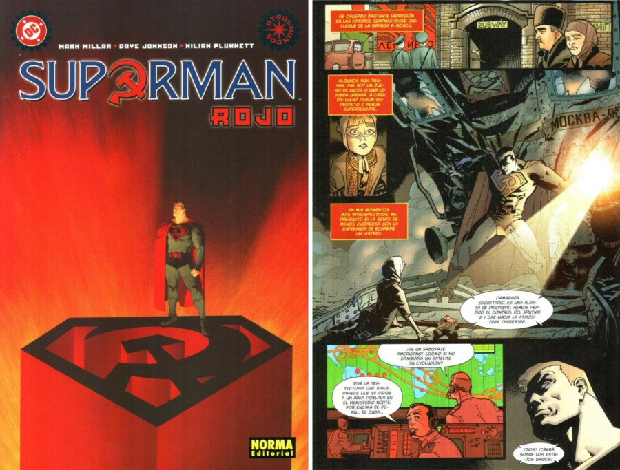 10 Joyas Autoconclusivas de Superman. Superman Red Son Portada y viñeta