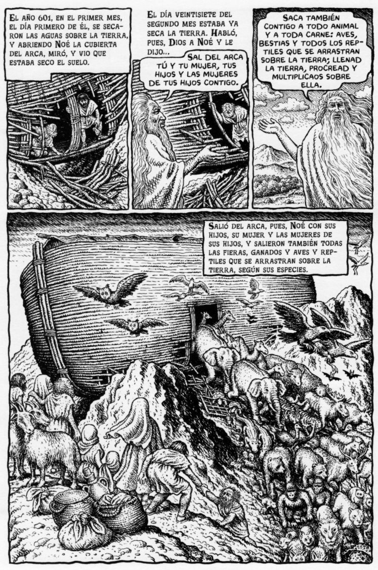 The Book of Genesis (El arca de Noé) cómic