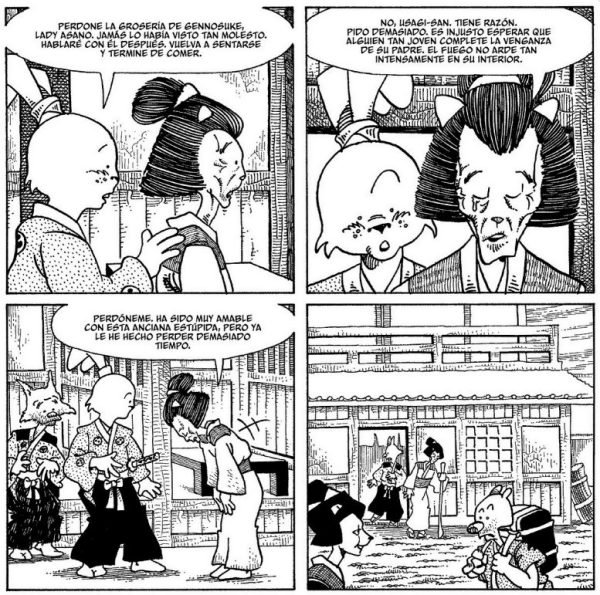 Tradición feudal en Usagi Yojimbo