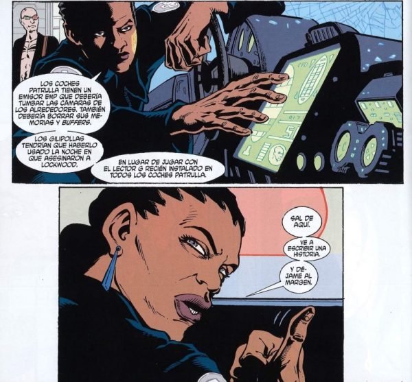 Transmetropolitan tecnología