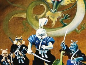 Usagi Yojimbo portada del tomo 1