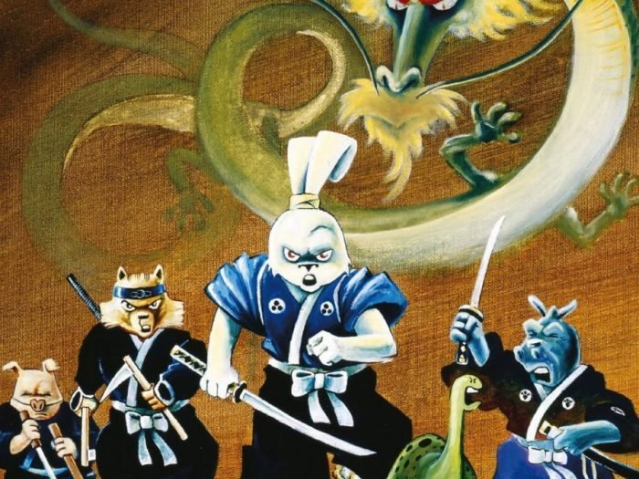 Usagi Yojimbo portada del tomo 1