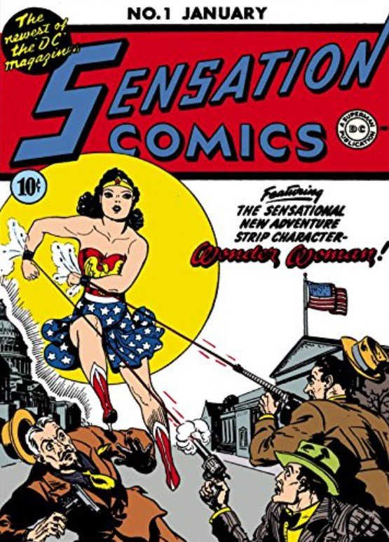 Wonder Woman en Sensation Comics