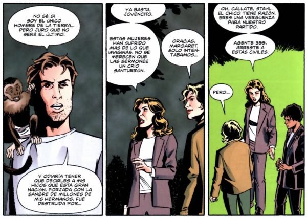 Yorick Brown el único hombre vivo