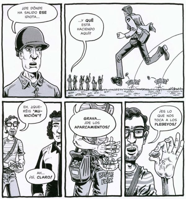 Aspecto caricaturesco de los personajes Aspecto caricaturesco de los personajes