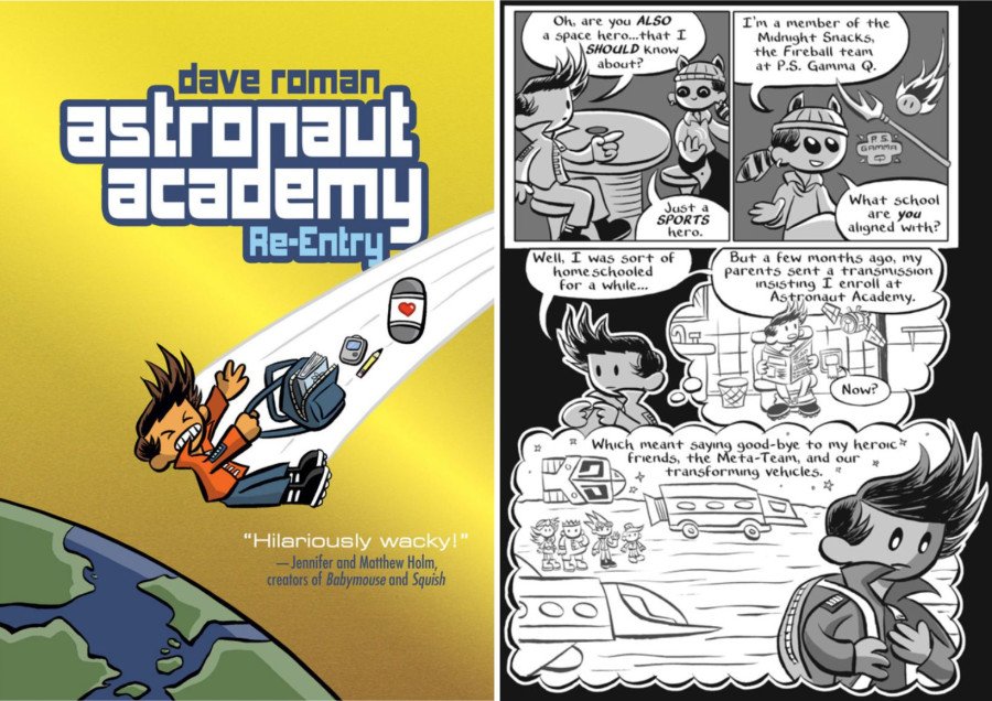 Cómic Infantil. Astronaut Academy