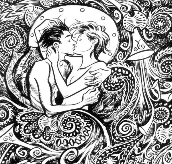 Beso pasional Beso pasional