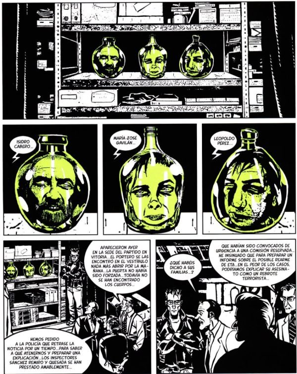 Cabezas embotelladas