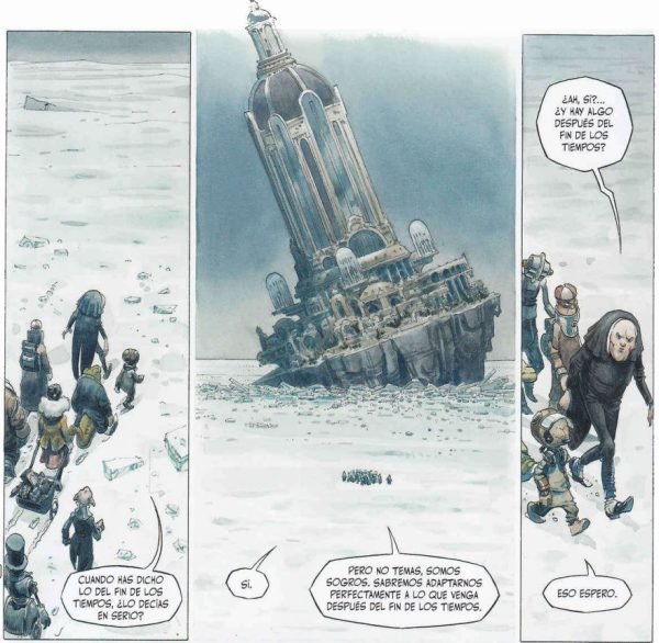 Ciudad sobre el hielo