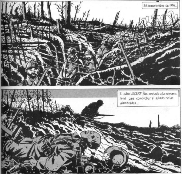 Comprobando el estado de las alambradas