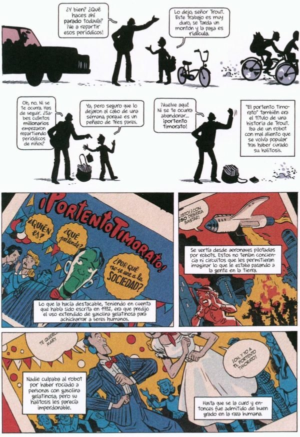 Contraste de diseños diferentes en las viñetas Contraste de diseños diferentes en las viñetas