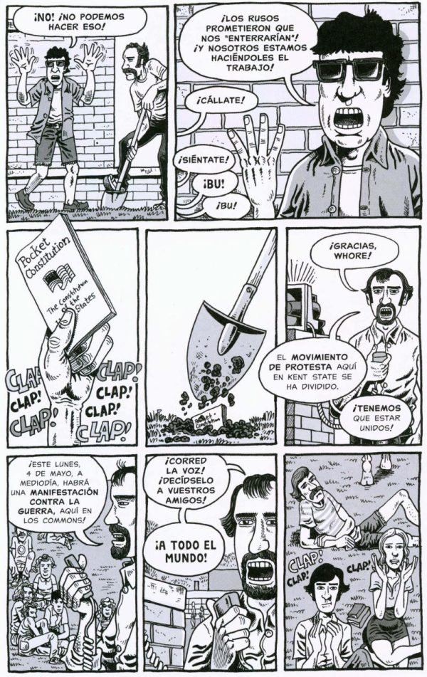 Convocatoria en la Universidad para una manifestación contra la guerra de Vietnam Convocatoria en la Universidad para una manifestación contra la guerra de Vietnam