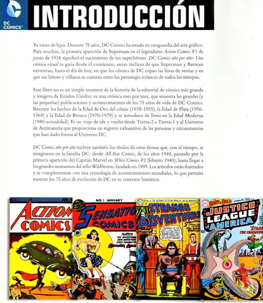 DC Cómics Crónica Visual Definitiva Introducción
