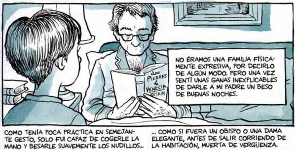 Dando las buenas noches