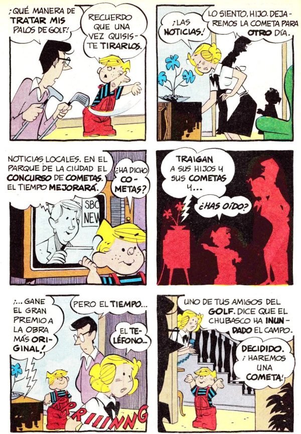 Daniel el Travieso Concurso de cometas