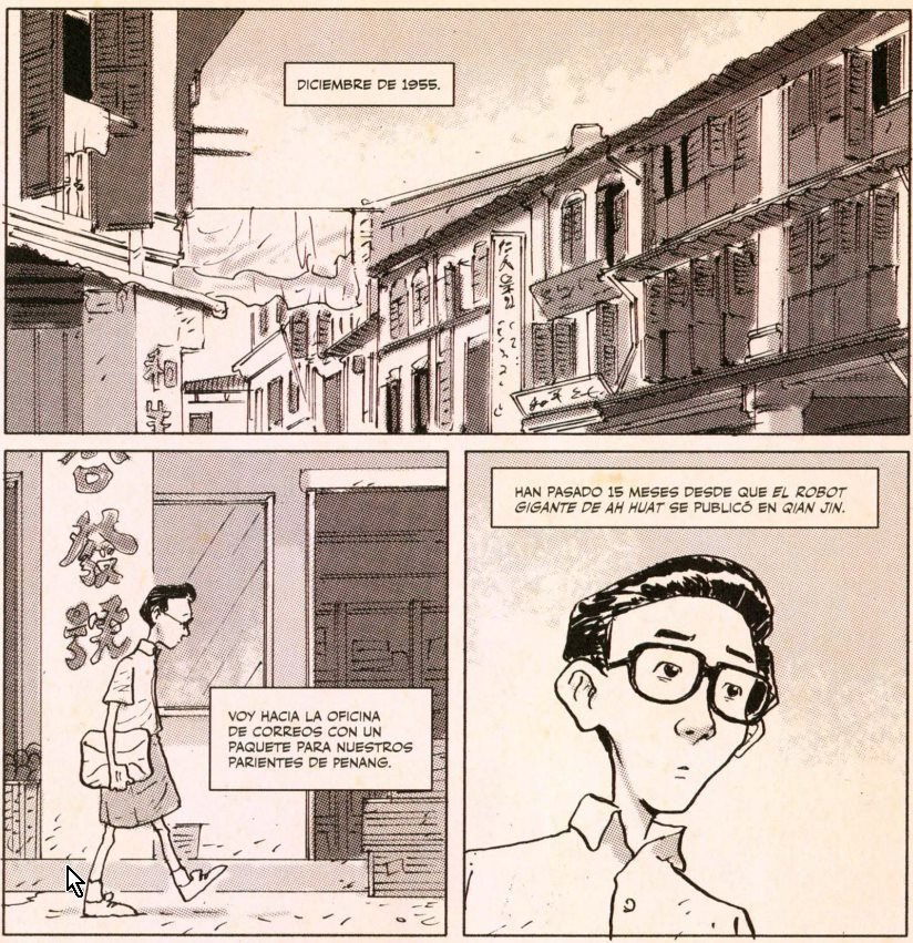 De camino a la oficina de correos