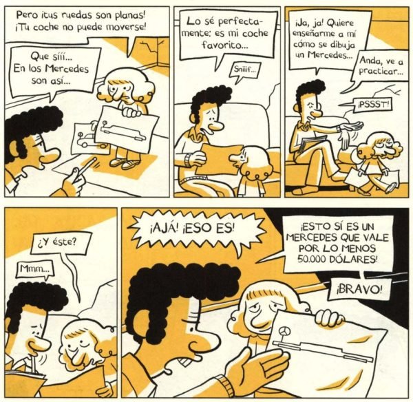 Dibujando un Mercedes