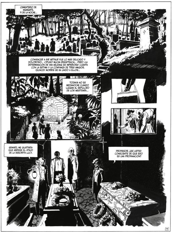 Drácula de Georges Bess Profanadores de tumbas