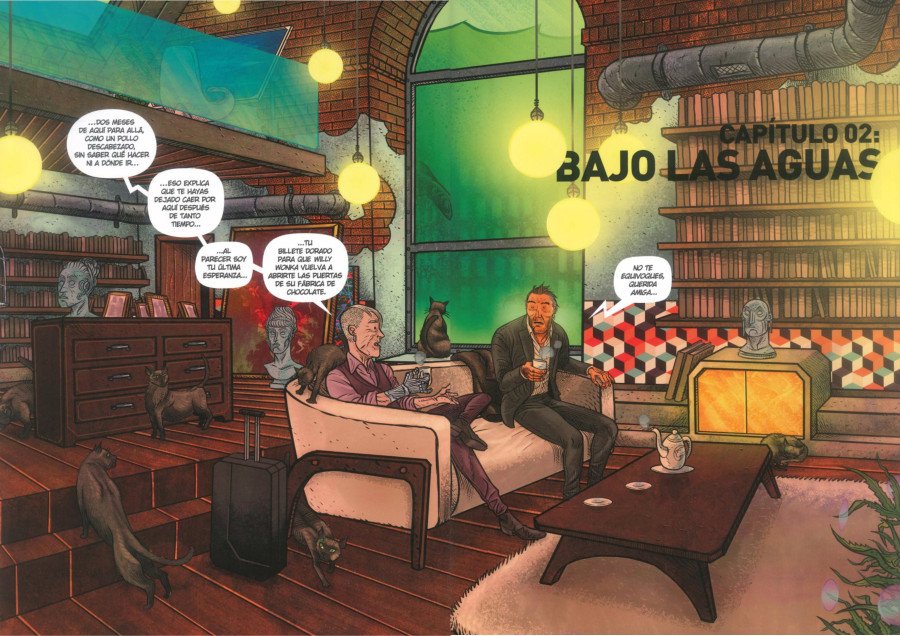 El Fuego. Cap. 2 Bajo las aguas