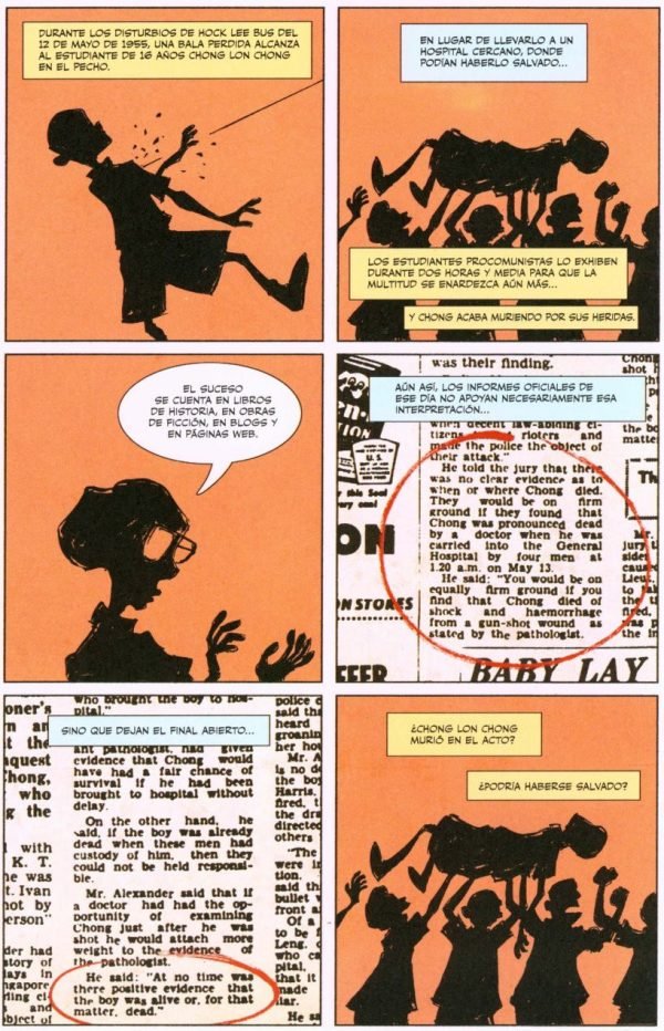 El arte de Charlie Chan Hock Chye Asesinato de un estudiante