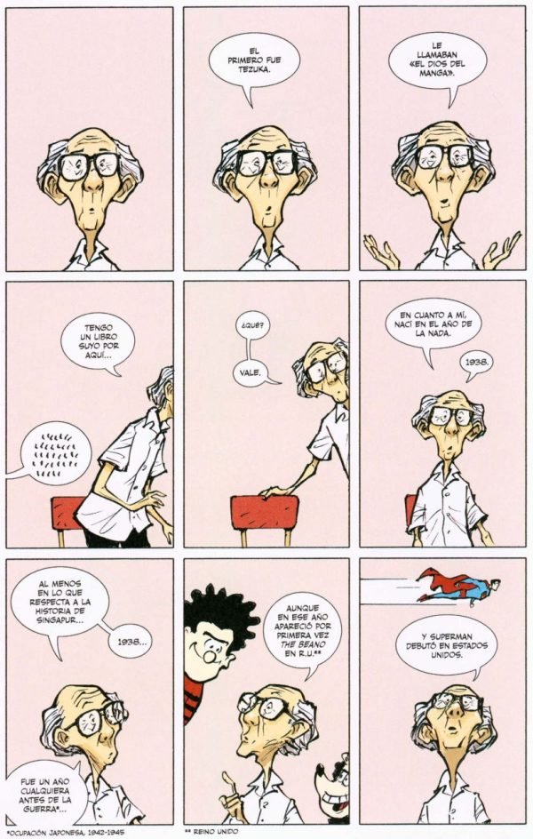 El arte de Charlie Chan Hock Chye Referencias a Tezuka el Dios del manga