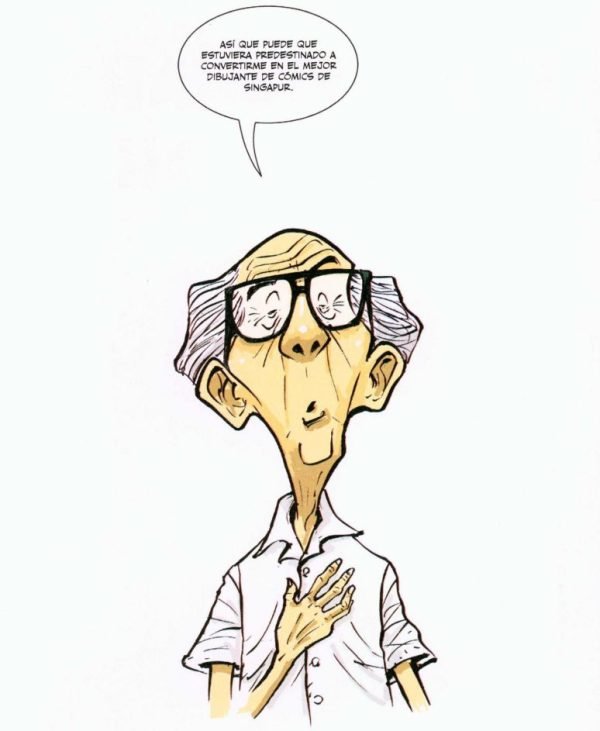 El mejor dibujante de cómics de Singapur