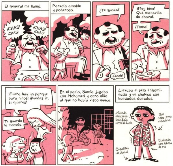 En compañía del general