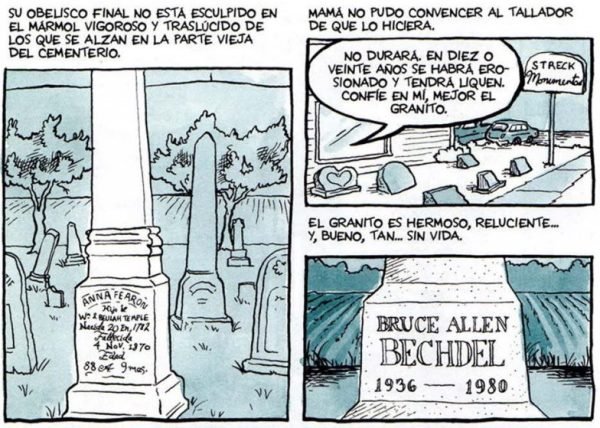 Fun Home Lápidas en el cementerio