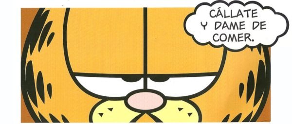 Garfield Dame de comer