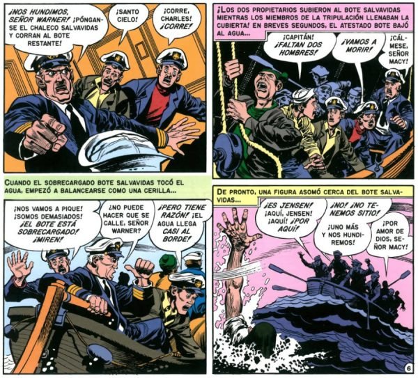 Tales from the Crypt. Hombre al agua