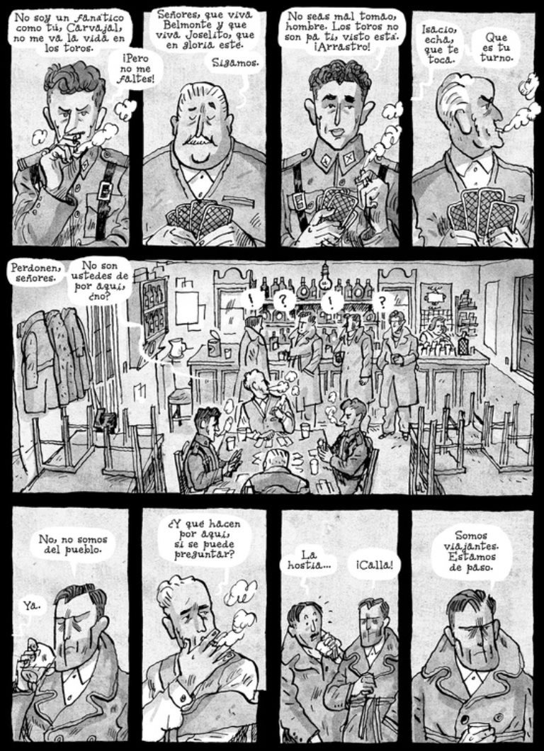 La Balada del Norte Jugando a las cartas en el bar La Balada del Norte Jugando a las cartas en el bar