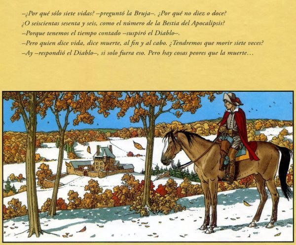 Las 7 vidas del Gavilán Contraportada Las 7 vidas del Gavilán Contraportada