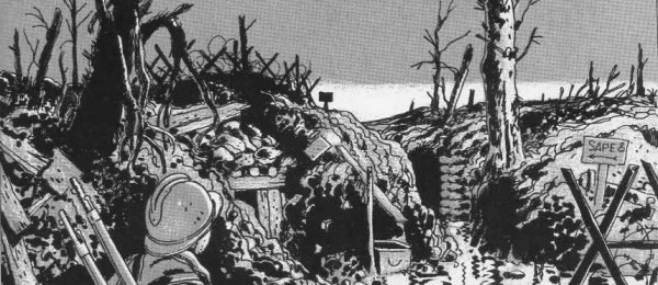 Llegando a la trinchera