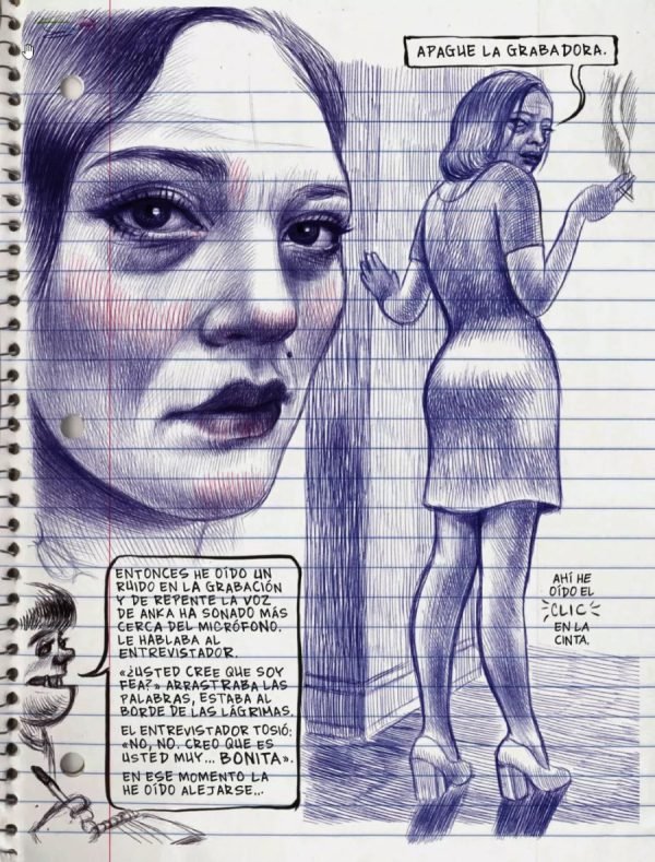 Lo que más me gusta son los monstruos La voz de Anka en la grabadora