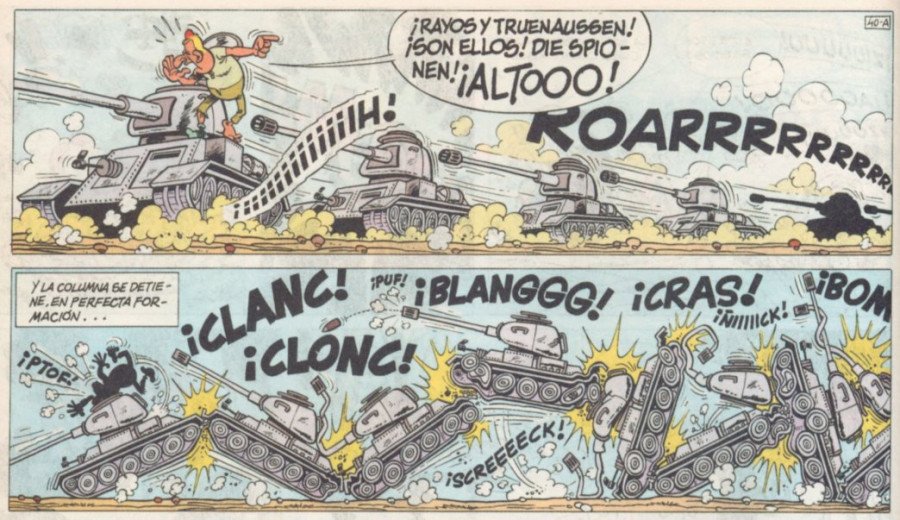 Mortadelo y Filemón Tanques