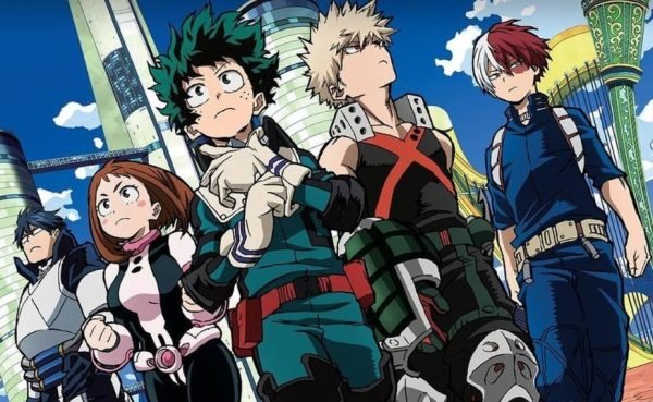 My Hero Academia 20 animes basados en mangas. My Hero Academia