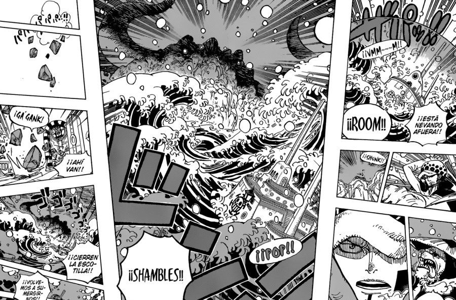 One Piece Aguas revueltas