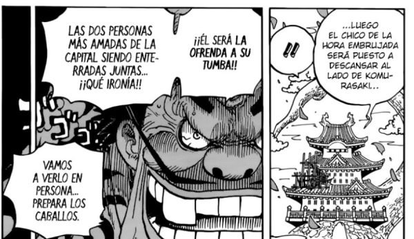 One Piece Ofrenda a la tumba
