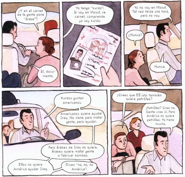 Oscuridades programadas Charla en coche sobre Kurdos y Americanos