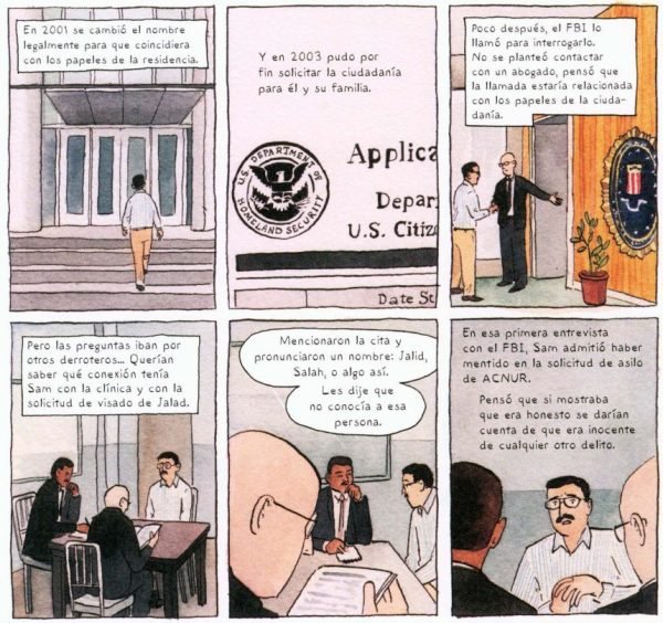 Oscuridades programadas Interrogatorio del FBI