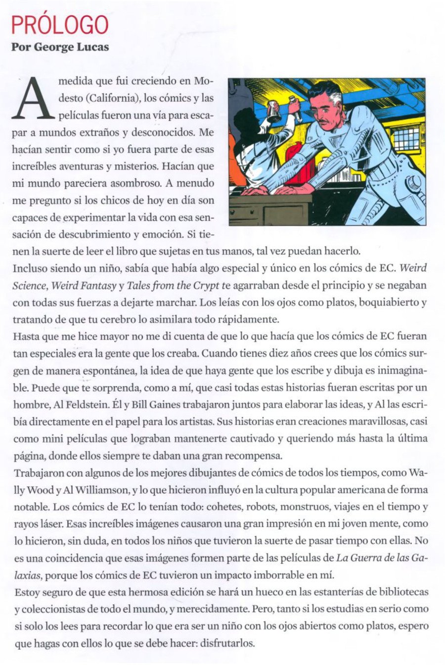 Prólogo de George Lucas