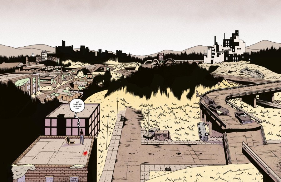 ¿Qué lugar está más lejos de aquí?. Escenario post apocalíptico